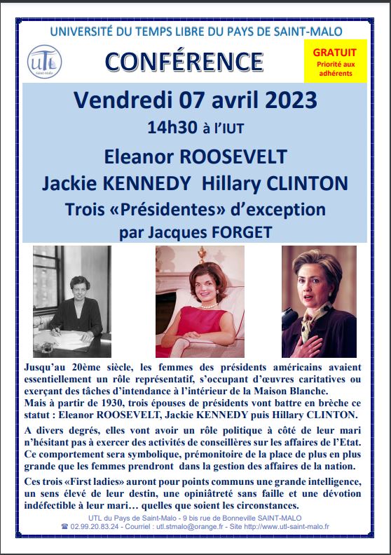 Vendredi 07 avril 2023 - Conférence