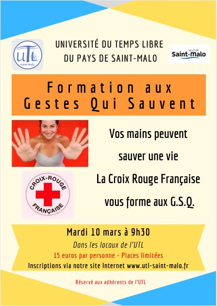 Mardi 10 mars 2026 - Les Gestes Qui Sauvent