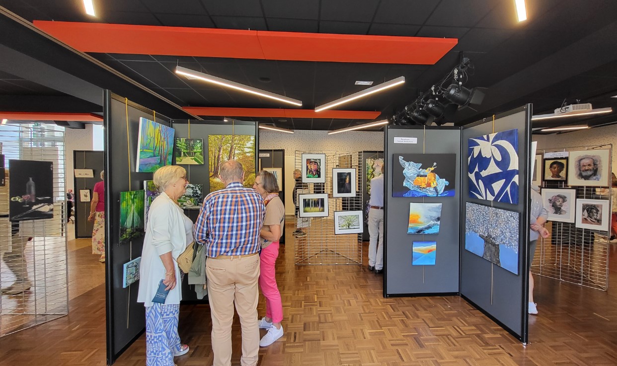 L'Exposition artistique des adhérents a eu lieu le 13 juin 2026
